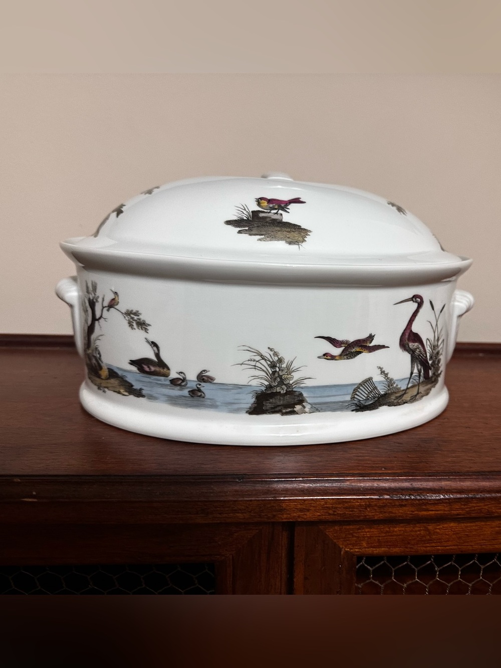 Louis Lourioux Le Faune Sea Birds Covered Casserole Metropolitan Museum of Art